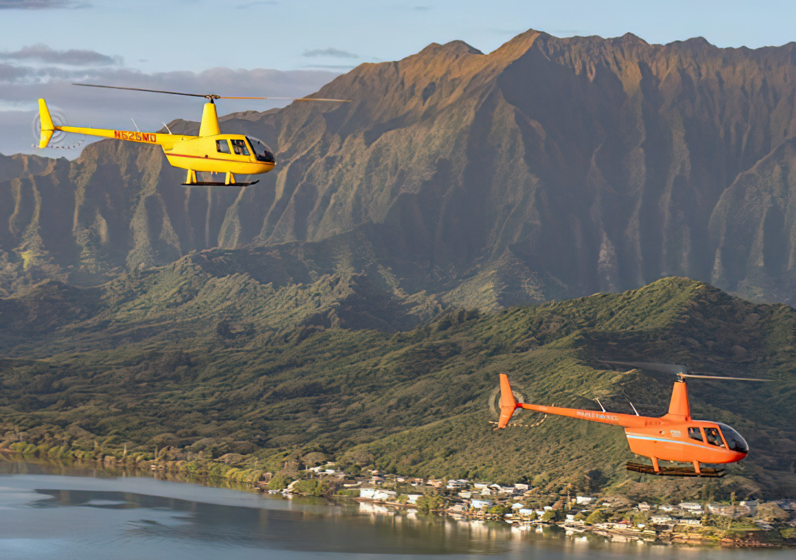Mauna Loa Helicopters flying Big Island helicopter tours